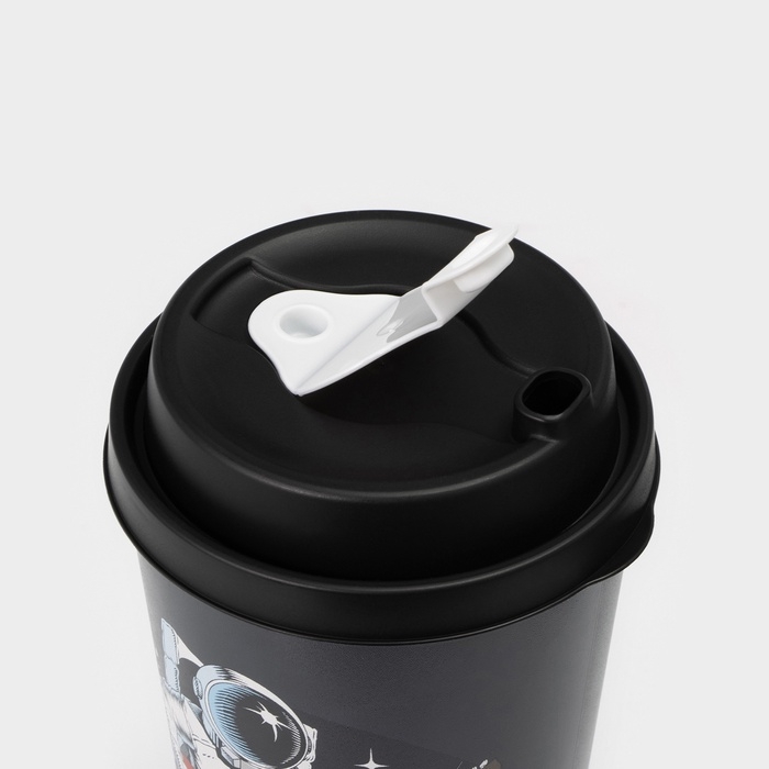 Стакан пластиковый с клапаном &laquo;Космонавт&raquo;, 550 мл