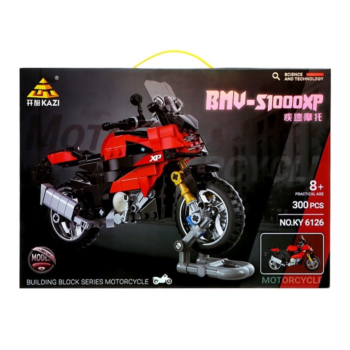 Конструктор Мото &laquo;Спортивный мотоцикл&raquo;, 300 деталей