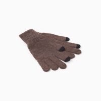 Перчатки сенсорные, цвет коричневый, р-р 18 Перчатки сенсорные, цвет коричневый, р-р 18