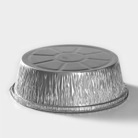 Набор форм из фольги для выпечки и запекания Доляна, 1,4 л, d=20,7 см, 2 шт Набор форм из фольги для выпечки и запекания Доляна, 1,4 л, d=20,7 см, 2 шт