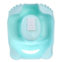 Горшок детский музыкальный &laquo;Кролики&raquo;, цвет нежно-бирюзовый