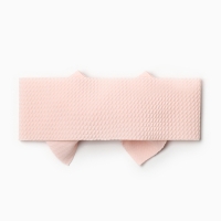 Повязка на голову Крошка Я &laquo;Бантик&raquo;, цв. светло-роз, р-р 46-48