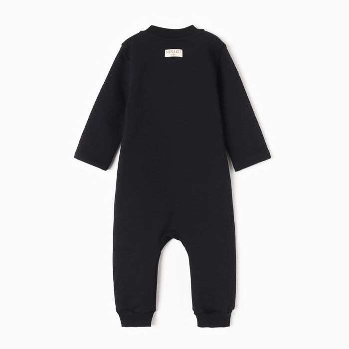 Комбинезон детский MINAKU цвет черный, рост 80-86 см