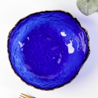 Салатник стеклянный &laquo;Вулкан&raquo;, 1,3 л, 20&times;8,5 см