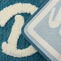 Коврик для ванной и туалета SAVANNA «Bath», 40×60 см, цвет голубой Коврик для ванной и туалета SAVANNA «Bath», 40×60 см, цвет голубой