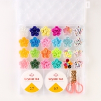 Набор для творчества «Украшение из бусин. Цветы» Набор для творчества «Украшение из бусин. Цветы»