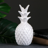 Копилка "Ананас" белый, 25х12х12см Копилка "Ананас" белый, 25х12х12см