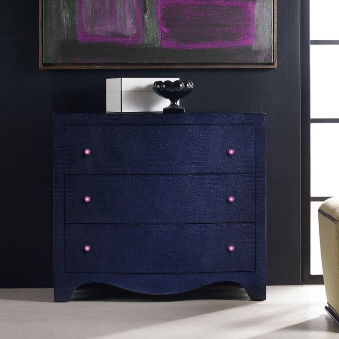 Ручка кнопка CAPPIO, цвет розовый "Алмаз", стеклянная, d=25 мм