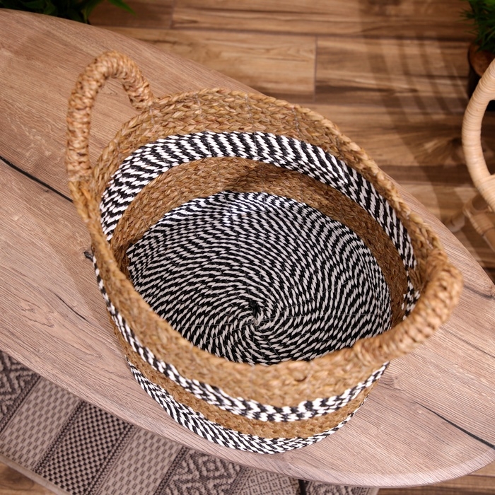 Корзина плетёная 35х35х40 см