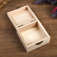 Шкатулка для росписи "Квадрат" 8х8х5 см, МИКС Шкатулка для росписи "Квадрат" 8х8х5 см, МИКС