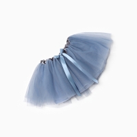 Юбка нарядная для девочки Крошка Я, синий, 17 см Юбка нарядная для девочки Крошка Я, синий, 17 см