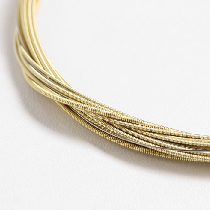 Струны для акустической гитары Music Life 6 шт., латунная оплетка Струны для акустической гитары Music Life 6 шт., латунная оплетка