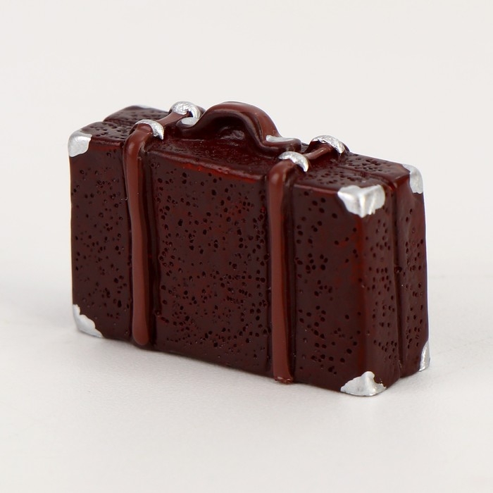 Миниатюра кукольная &laquo;Чемодан&raquo;, набор 2 шт., размер 1 шт. &mdash; 2,3 &times; 0,7 &times; 1,7 см