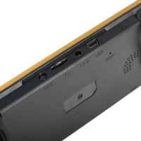 Видеорегистратор TORSO, HD 1080P, размер 30&times;8.5 см, TFT 2.8, обзор 100&deg;, золотистый