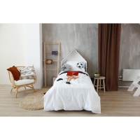 Постельное белье Этель 1,5 сп &laquo;Футболист&raquo; 143х215 см, 150х214 см, 50х70 см -1 шт