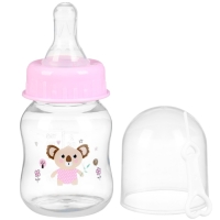 Бутылочка для кормления, 60 мл, +3 мес., цвет МИКС (фасовка по 3шт) Бутылочка для кормления, 60 мл, +3 мес., цвет МИКС (фасовка по 3шт)