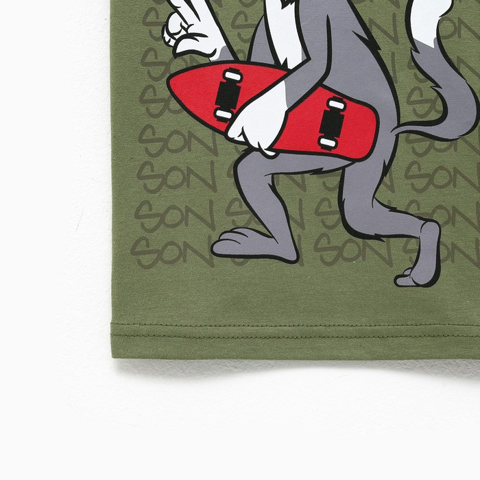 Футболка детская KAFTAN Футболка детская KAFTAN "The best" р.34 (122-128), хаки