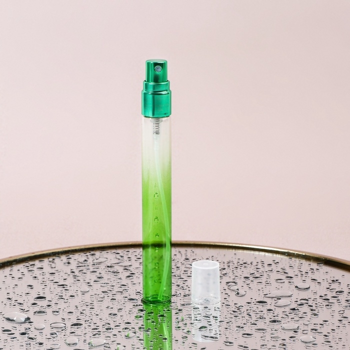 Флакон стеклянный для парфюма «Амбре», с распылителем, фасовка - 6 шт, 10 мл, цвет МИКС Флакон стеклянный для парфюма «Амбре», с распылителем, фасовка - 6 шт, 10 мл, цвет МИКС