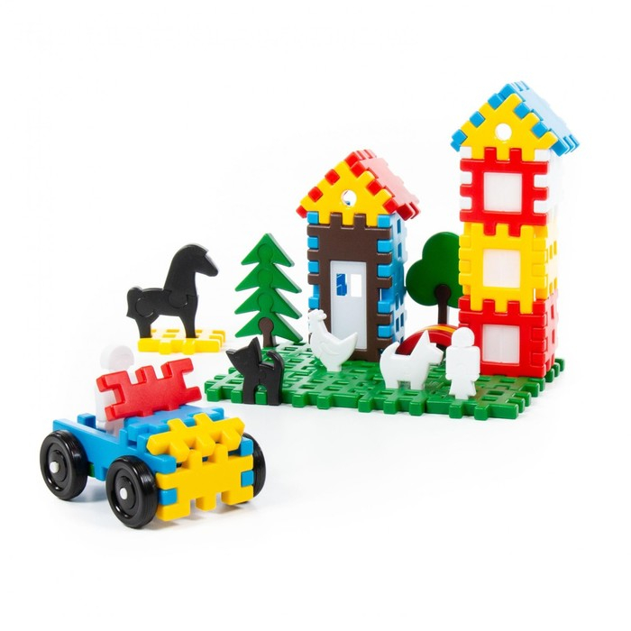 Конструктор &laquo;Семья&raquo;, 120 деталей