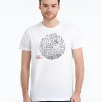 Футболка &laquo;Качели&raquo;, белая, размер S