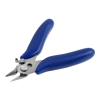 Бокорезы для электроники ТУНДРА mini, нержавеющая сталь, пластиковые рукоятки, 90 мм Бокорезы для электроники ТУНДРА mini, нержавеющая сталь, пластиковые рукоятки, 90 мм