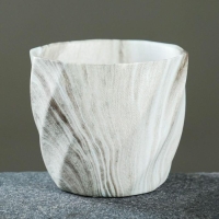 Горшок "Мрамор" 7х6см, МИКС