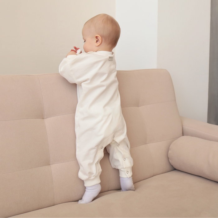 Комбинезон детский MINAKU цвет экрю, рост 62-68 см