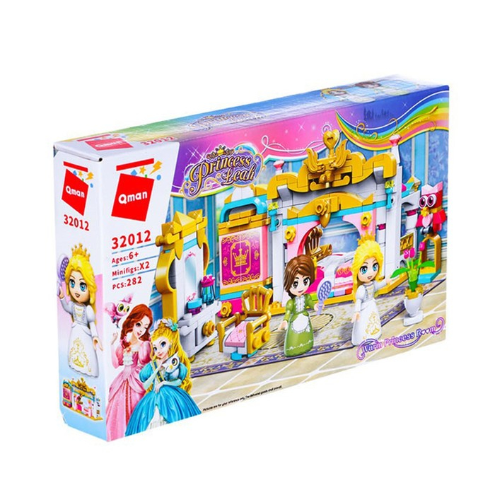 Конструктор Принцессы &laquo;Комната принцессы&raquo;, 2 минифигуры и 282 детали