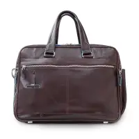 Сумка мужская для ноутбука Piquadro Blue Square, коричневая