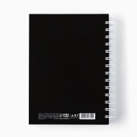 Скетчбук в твердой обложке, на гребне А5 80 л. "Минимализм" Скетчбук в твердой обложке, на гребне А5 80 л. "Минимализм"