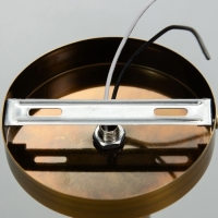 Спот "Дарни" Е27 40Вт бронза 10х10х10см Спот "Дарни" Е27 40Вт бронза 10х10х10см