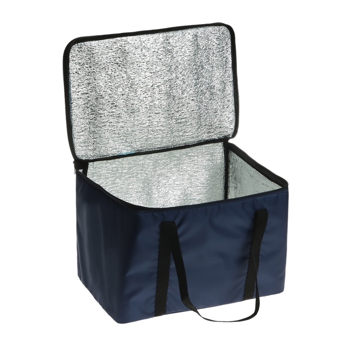 Термосумка Cartage Т-24, темно-синяя, 30 л