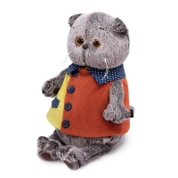 Мягкая игрушка &laquo;Басик в вельветовом жилете&raquo;, 19 см
