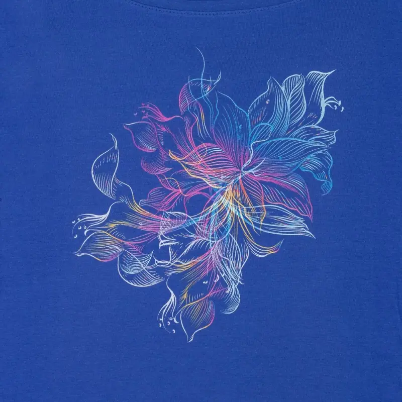 Футболка женская Vibrance, ярко-синяя (royal), размер S