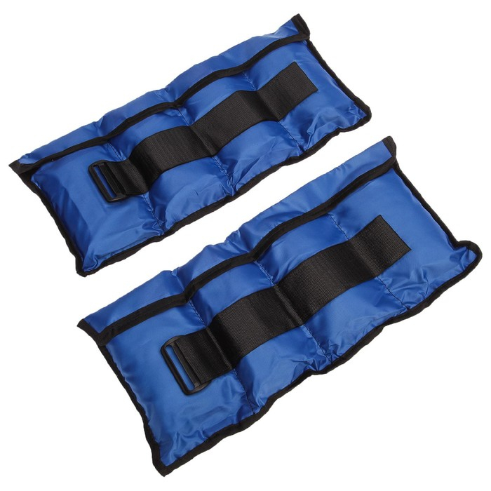 Утяжелители ONLYTOP, со сменным весом, 2 шт. &times; 2 кг, цвет МИКС