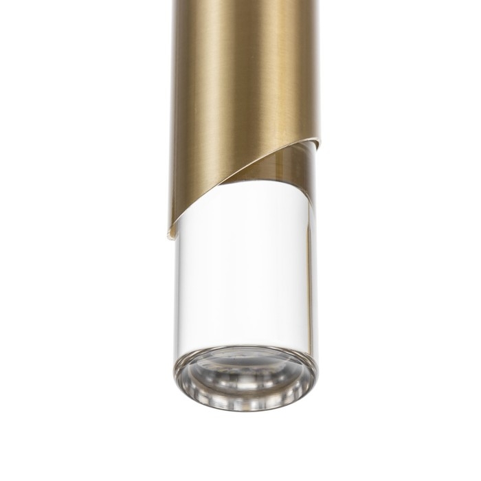 Светильник BayerLux Подвес BayerLuxной "Комус" 3хLED 18Вт 4000К золото 50х5х30-180см