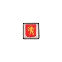 Шильдик на резинку с наклейкой &laquo;Красноярск&raquo;, черный