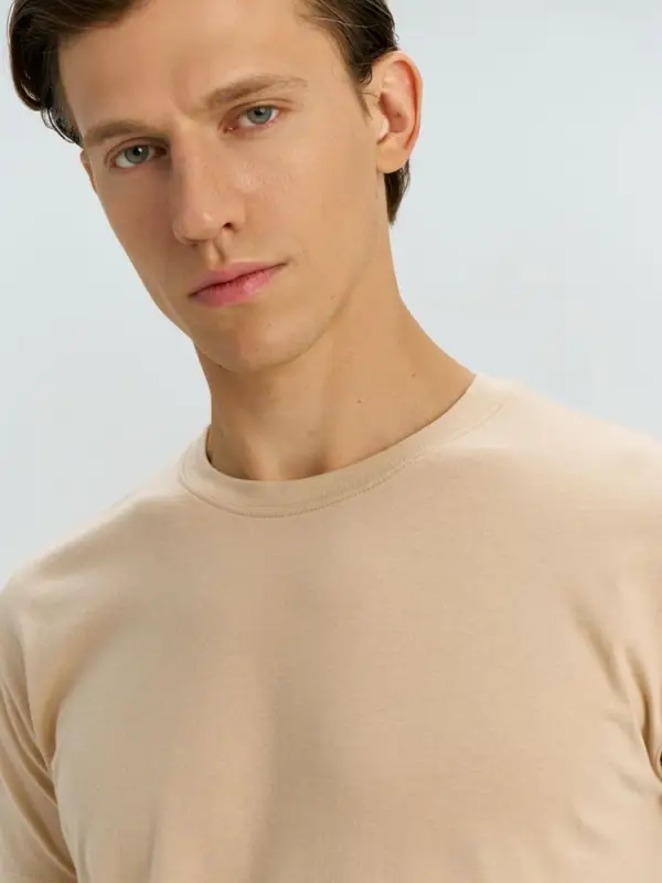 Футболка Regent 150 бежевая (песок), размер XXL Футболка Regent 150 бежевая (песок), размер XXL