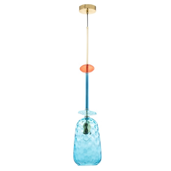 Светильник BayerLux "Джеффи" LED 10Вт голубой 15х15х75 см