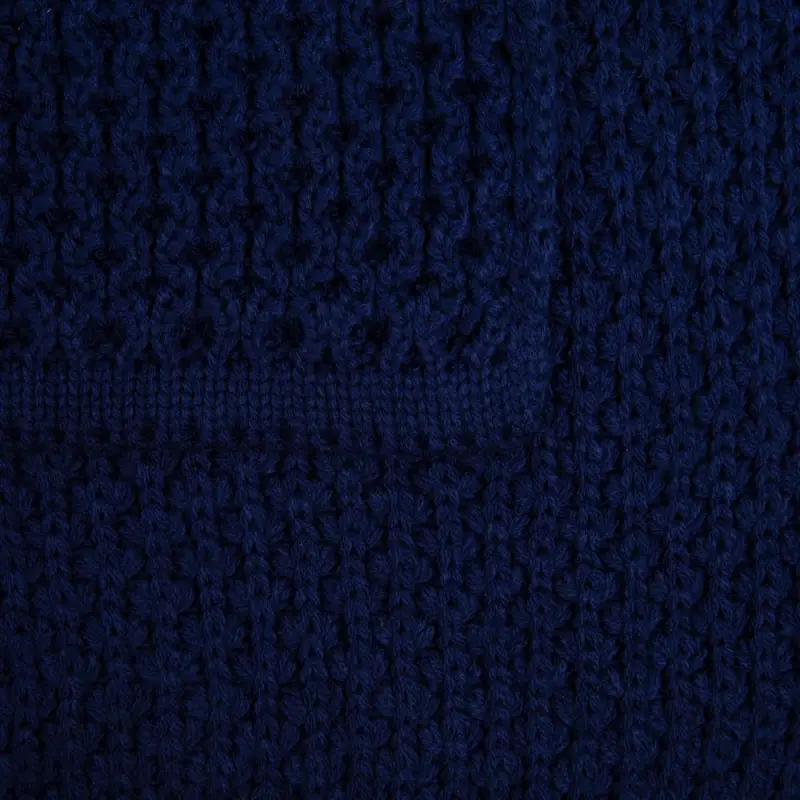 Плед Serenita, темно-синий (сапфир)