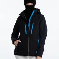 Шапка-балаклава Helma, черная Шапка-балаклава Helma, черная