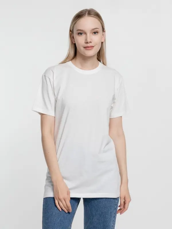 Футболка T-Bolka 160, белая (теплый оттенок), размер XS