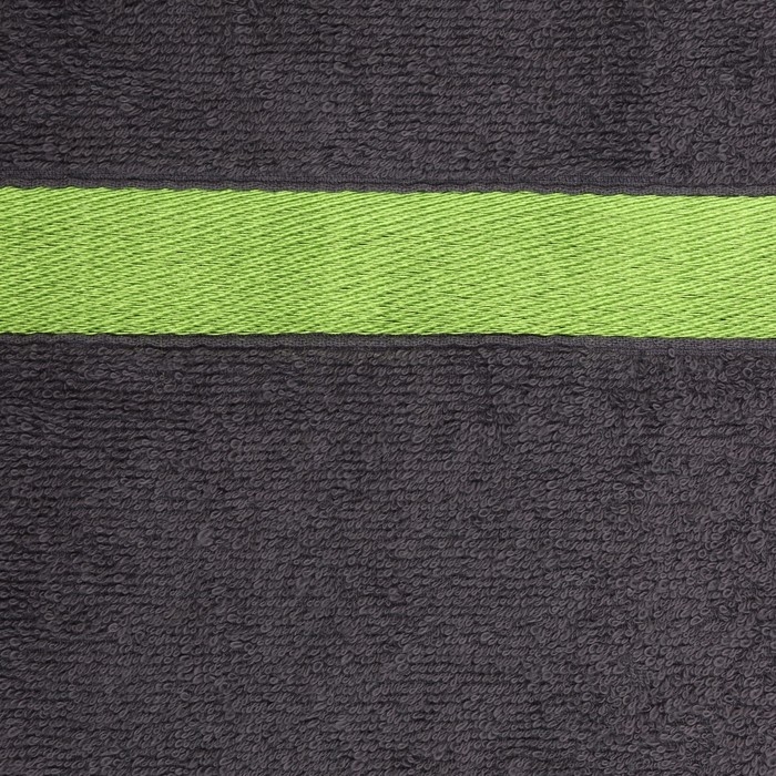 Полотенце махровое Love Life Полотенце махровое Love Life "Самум" 70*140 см, серый, зеленый, 100% хл, 450 гр/м2