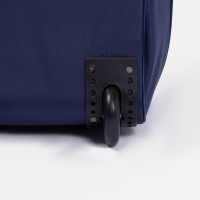 Сумка дорожная на колёсах, отдел на молнии, с увеличением, наружный карман, цвет синий Сумка дорожная на колёсах, отдел на молнии, с увеличением, наружный карман, цвет синий