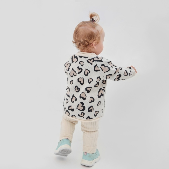 Джемпер вязаный Крошка Я Leo love рост 92-98 см Джемпер вязаный Крошка Я Leo love рост 92-98 см