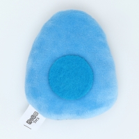 Магнит новогодний мягкий &laquo;Змея в яйце&raquo;, голубая