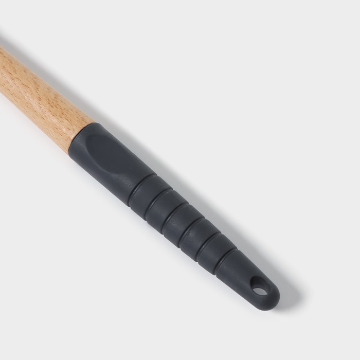 Лопатка Доляна &laquo;Брауни&raquo;, 32&times;6 см, цвет серый/бежевый