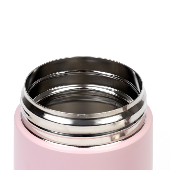 Термос для еды, серия: Adventure, "Мастер К", 800 мл, сохраняет тепло до 12 ч, розовый