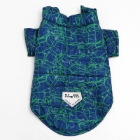 Куртка для собак "Матрица", размер 8, сине-зелёная (ДС 23, ОШ 26, ОГ 32 см) Куртка для собак "Матрица", размер 8, сине-зелёная (ДС 23, ОШ 26, ОГ 32 см)