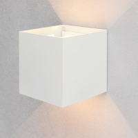 Светильник светодиодный настенный FSD-004, 6 Вт, 450 Лм, 3000К, IP54, 220 В, металл, белый Светильник светодиодный настенный FSD-004, 6 Вт, 450 Лм, 3000К, IP54, 220 В, металл, белый